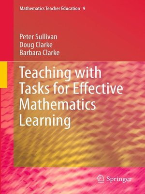 cover image of Teaching with Tasks for Effective Mathematics Learning